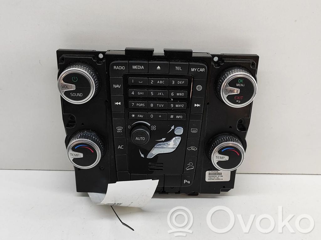 Volvo XC70 Interior fan control switch 