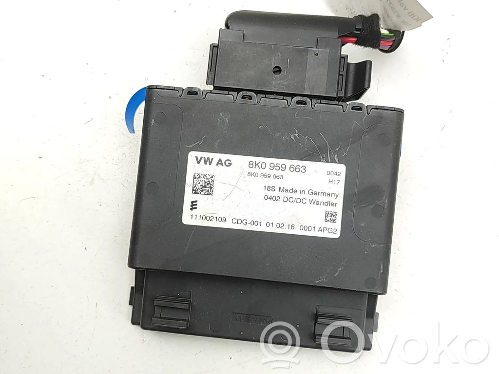 Audi Q5 SQ5 8R Convertor tensiune/modul convertizor