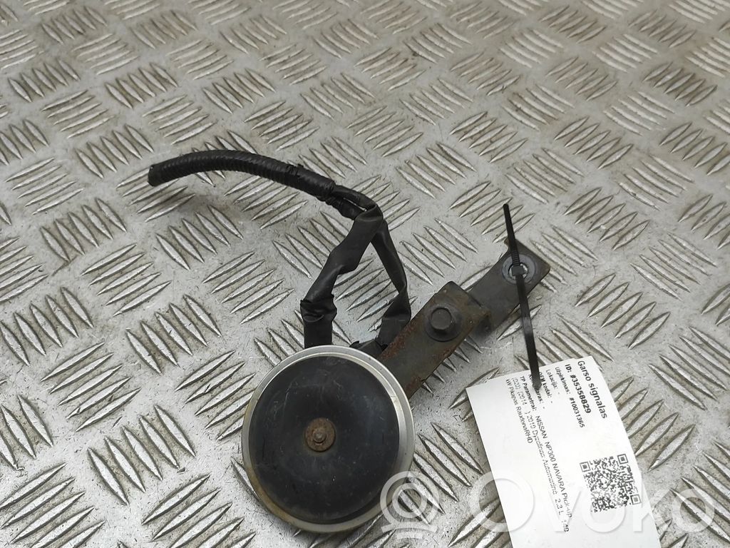 Nissan Navara D23 Signal sonore