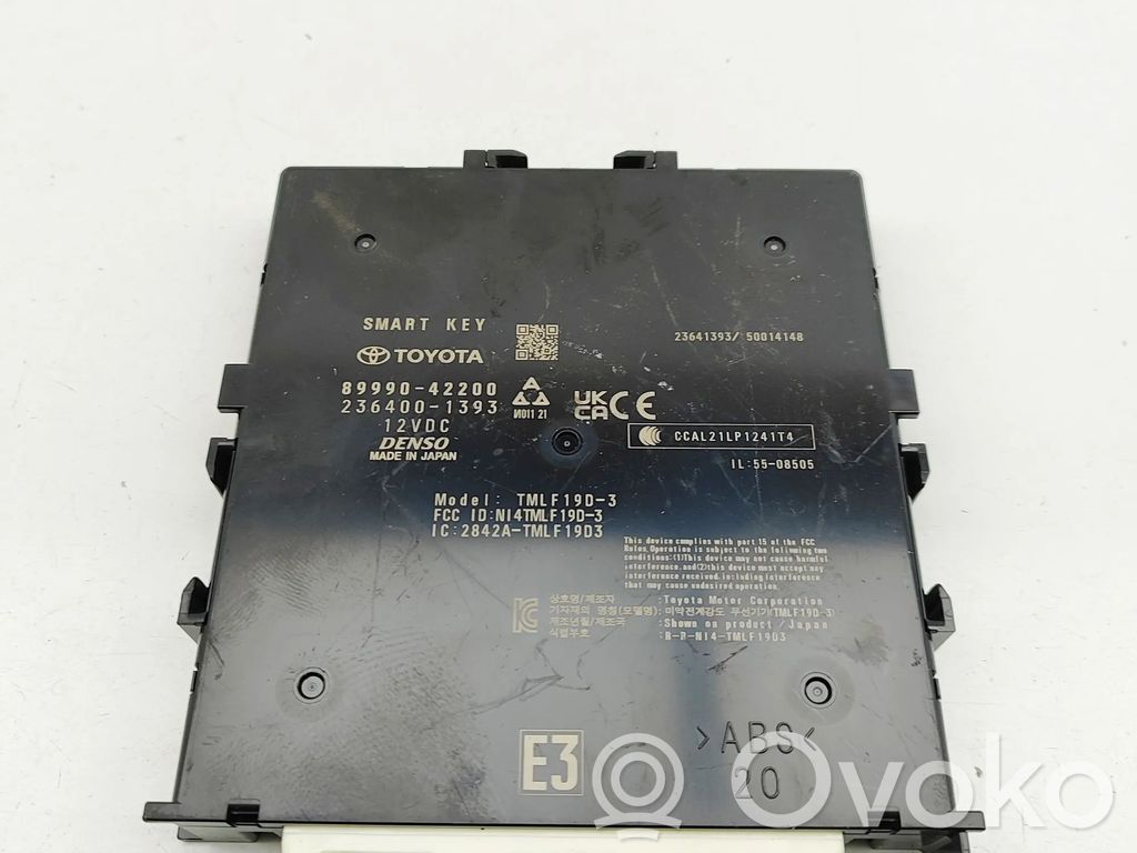 Toyota bZ4X Centralina/modulo keyless go
