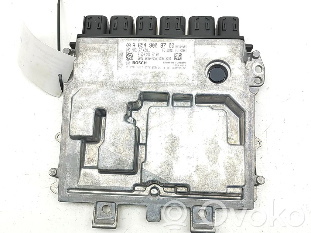 Sterownik / Moduł ECU   A6549009700,A6549017700,0281037272,1039T53182
