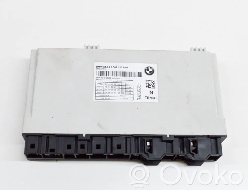BMW X3 F25 Module de commande de siège 