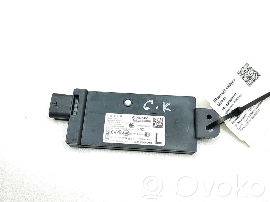 Centralina/modulo bluetooth   196809840C