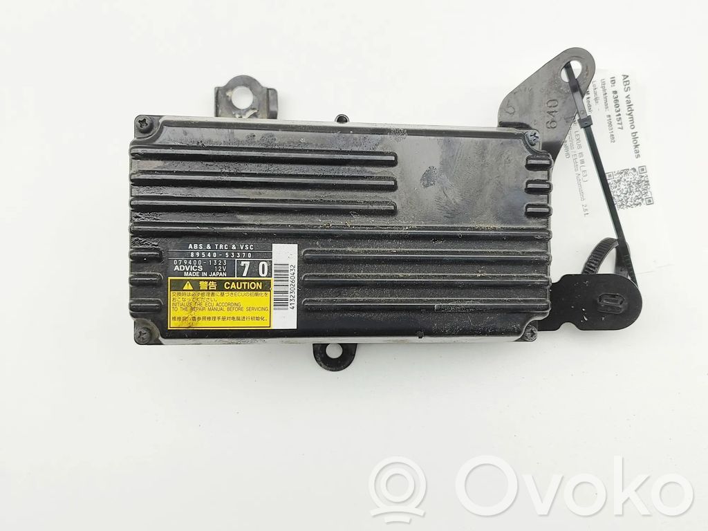 Lexus IS III XE30 Sterownik / moduł ABS 