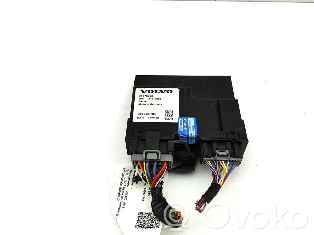Volvo S90, V90 Unité de commande / module de hayon 
