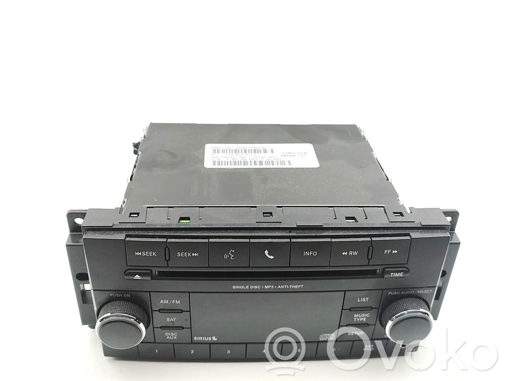 Jeep Wrangler Panel / Radioodtwarzacz CD/DVD/GPS