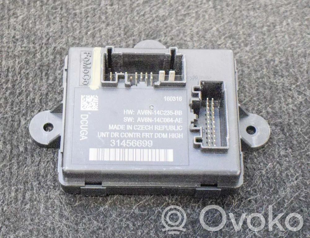 Unité de commande module de porte   31456699,AV6N14C064AE,AV6N14C235BB