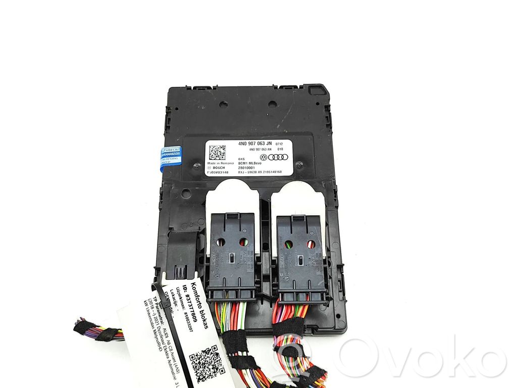 Audi A6 S6 C8 4K Modulo di controllo del corpo centrale