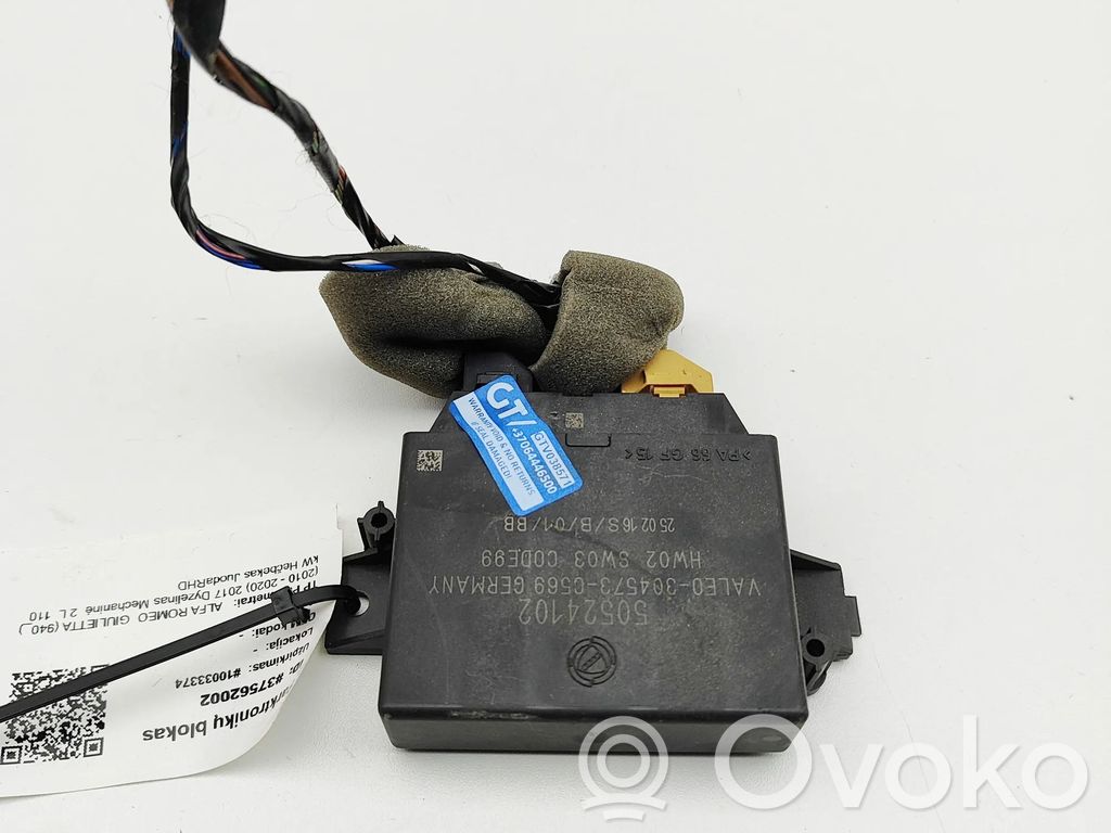 Alfa Romeo Giulietta Unidad de control/módulo PDC de aparcamiento