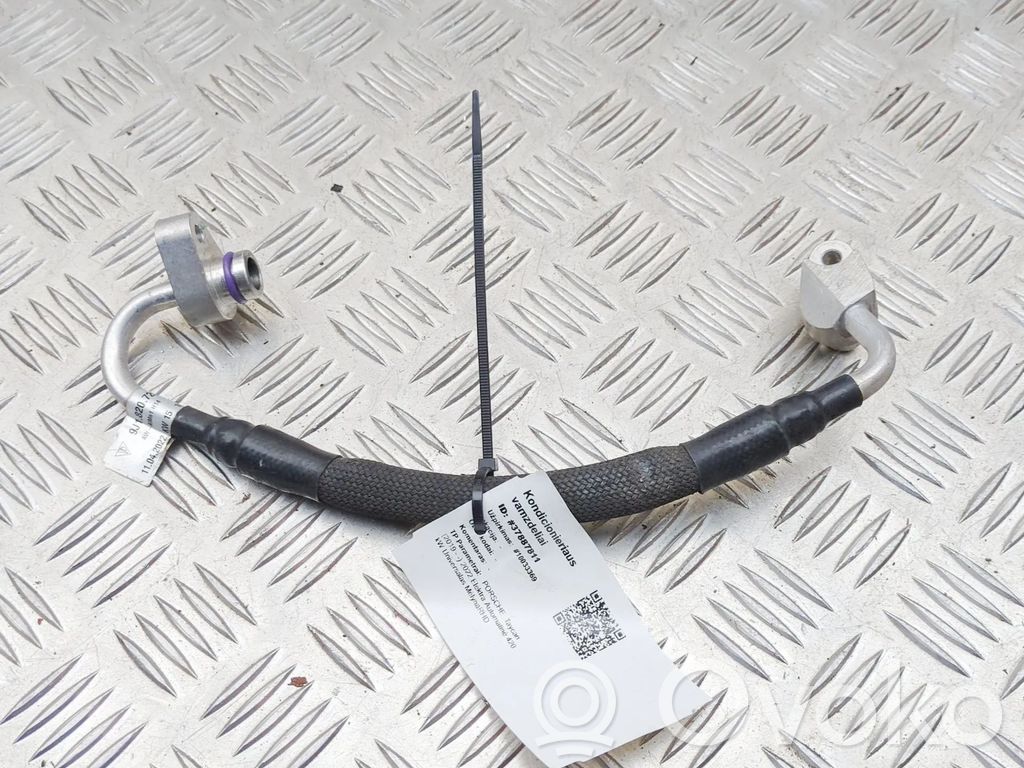 Porsche Taycan 9J1 Tuyau de climatisation