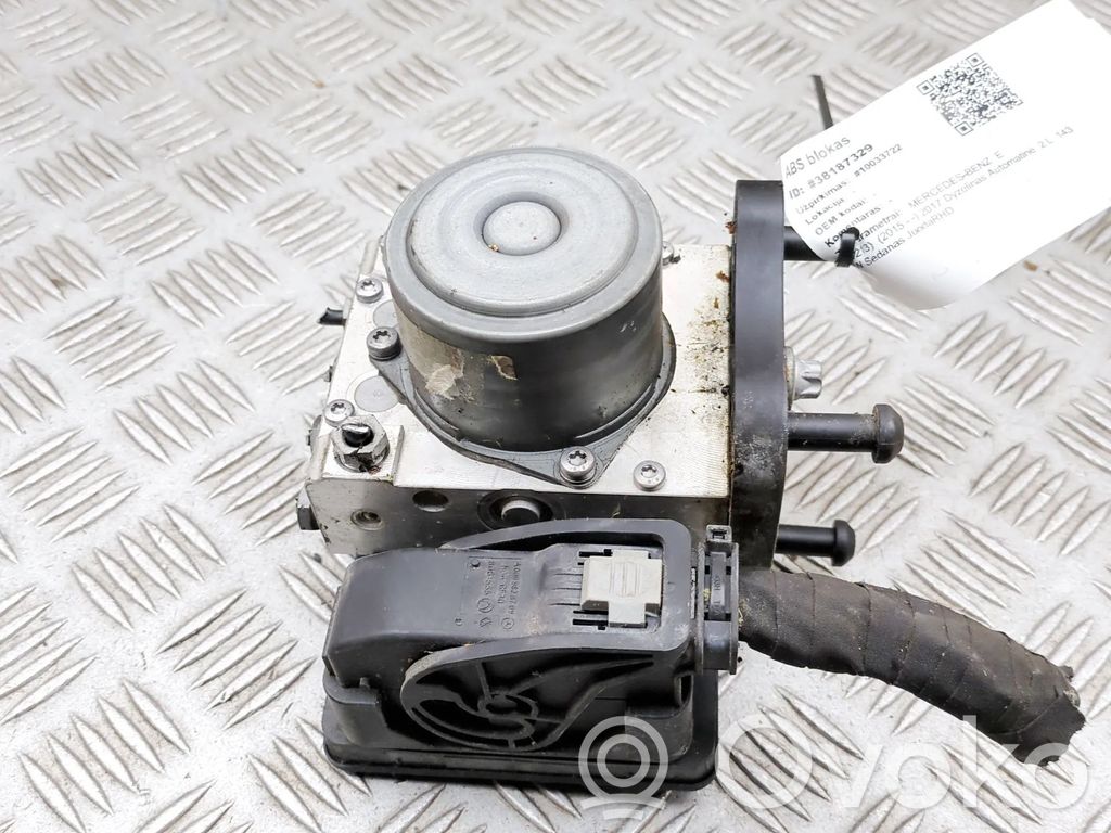 Mercedes-Benz E W213 Pompe ABS