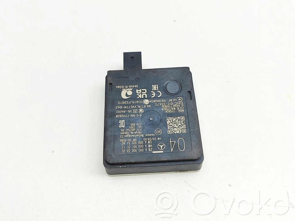 Mercedes-Benz EQS V297 Capteur radar d'angle mort