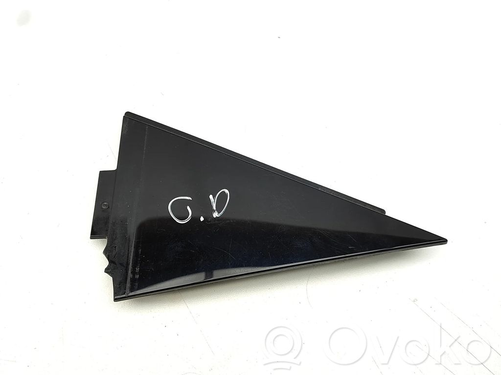 Audi RS4 B8 Rivestimento modanatura del vetro della portiera posteriore 