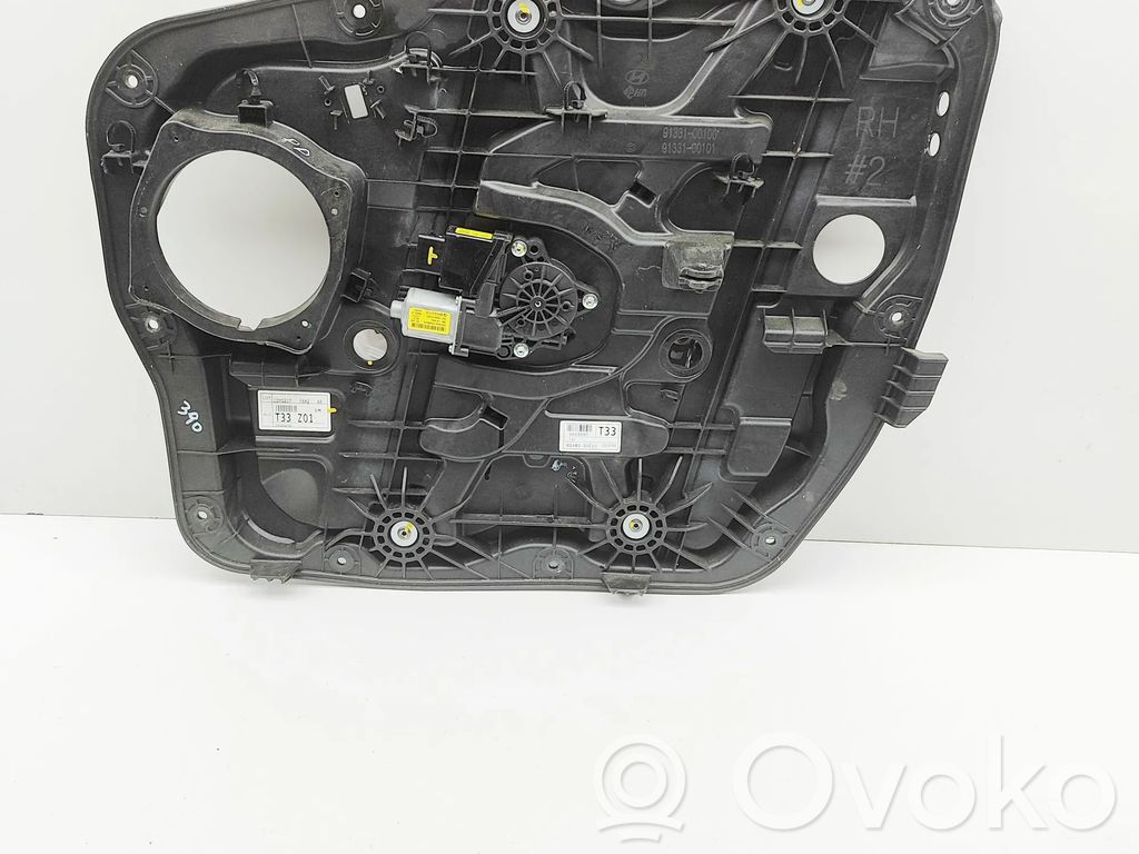 Hyundai Santa Fe Mécanisme lève-vitre avant avec moteur 