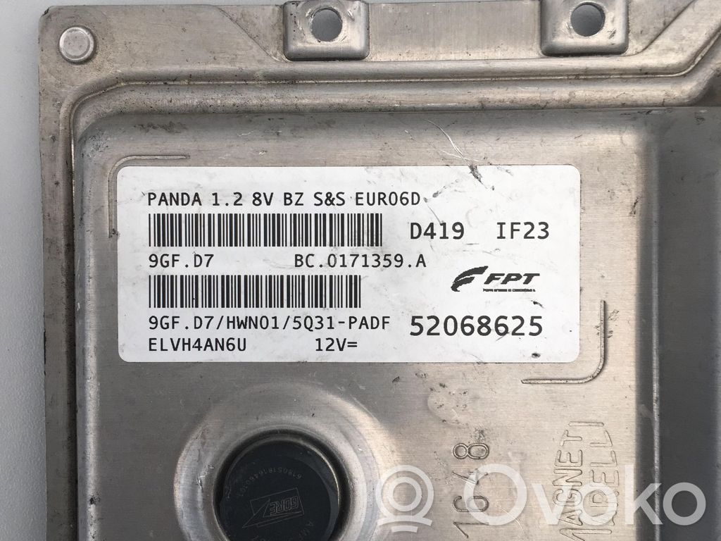 Fiat Panda III Injection control unit/module 