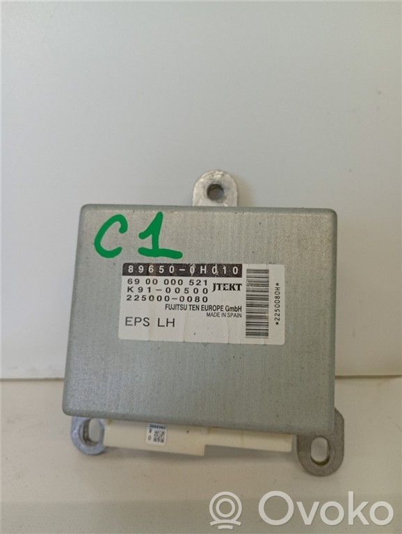 Citroen C1 Ohjaustehostimen ohjainlaite/moduuli 