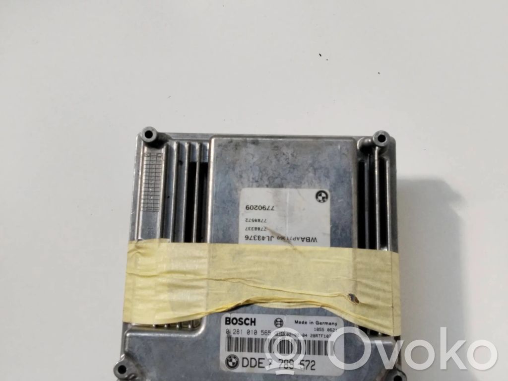 Engine control unit/module   7789572,28RTF107,0281010565