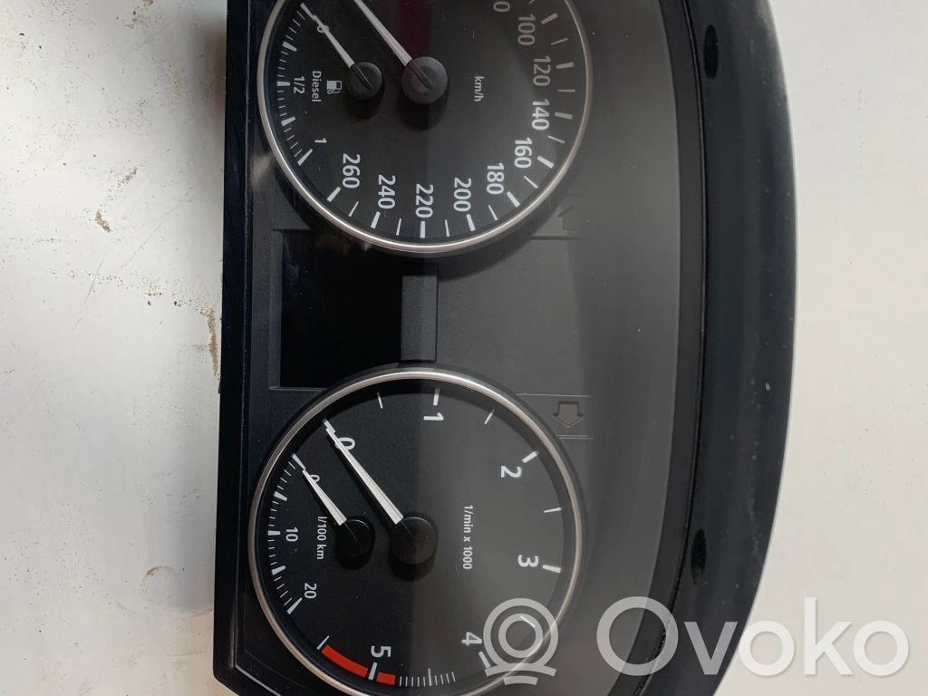 BMW 3 E90 E91 Speedometer (instrument cluster) 
