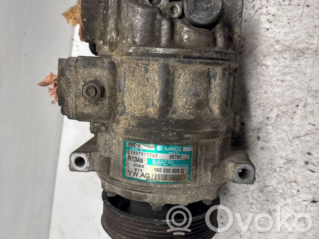 Volkswagen PASSAT B6 Air conditioning (A/C) compressor (pump) 