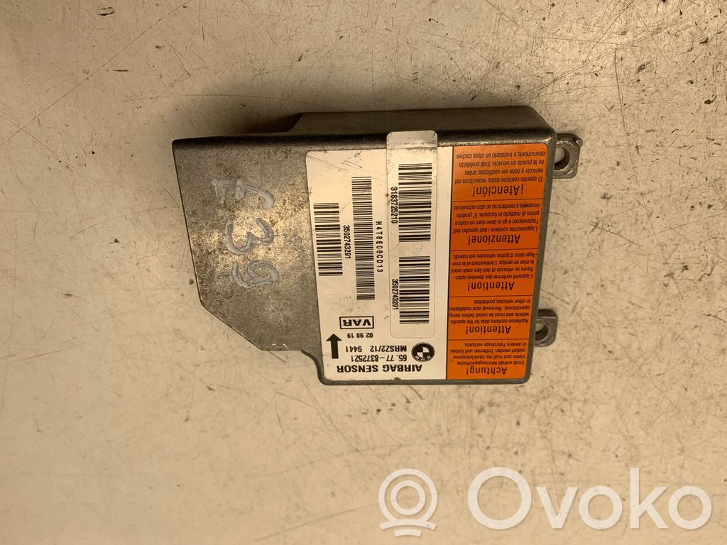 Airbag control unit/module   65778372521,MRSZ212