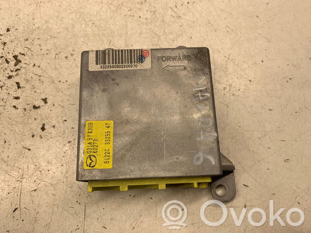 Mazda 6 Airbag control unit/module 