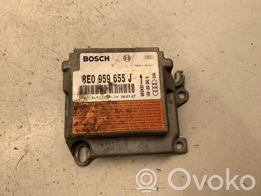 Audi A4 S4 B6 8E 8H Sterownik / Moduł Airbag 