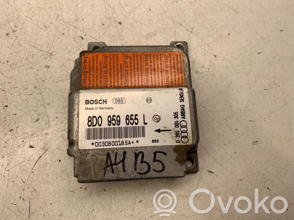 Audi A4 S4 B5 8D Airbag control unit/module 
