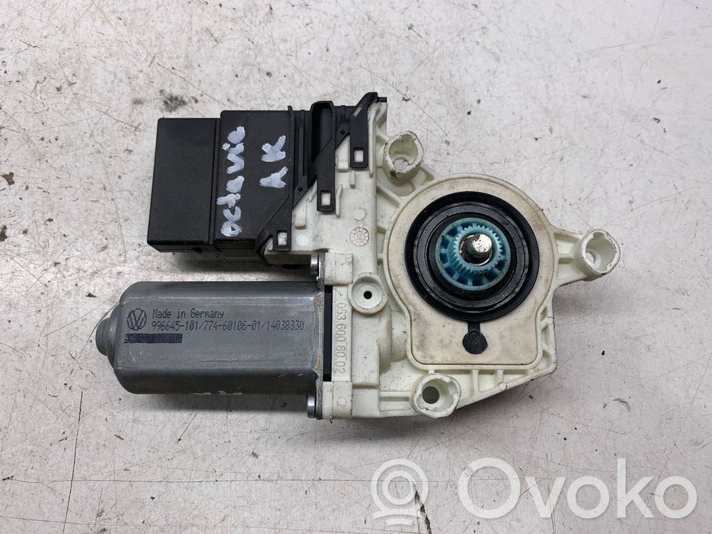 Skoda Octavia Mk2 (1Z) Silniczek podnoszenia szyby drzwi tylnych 