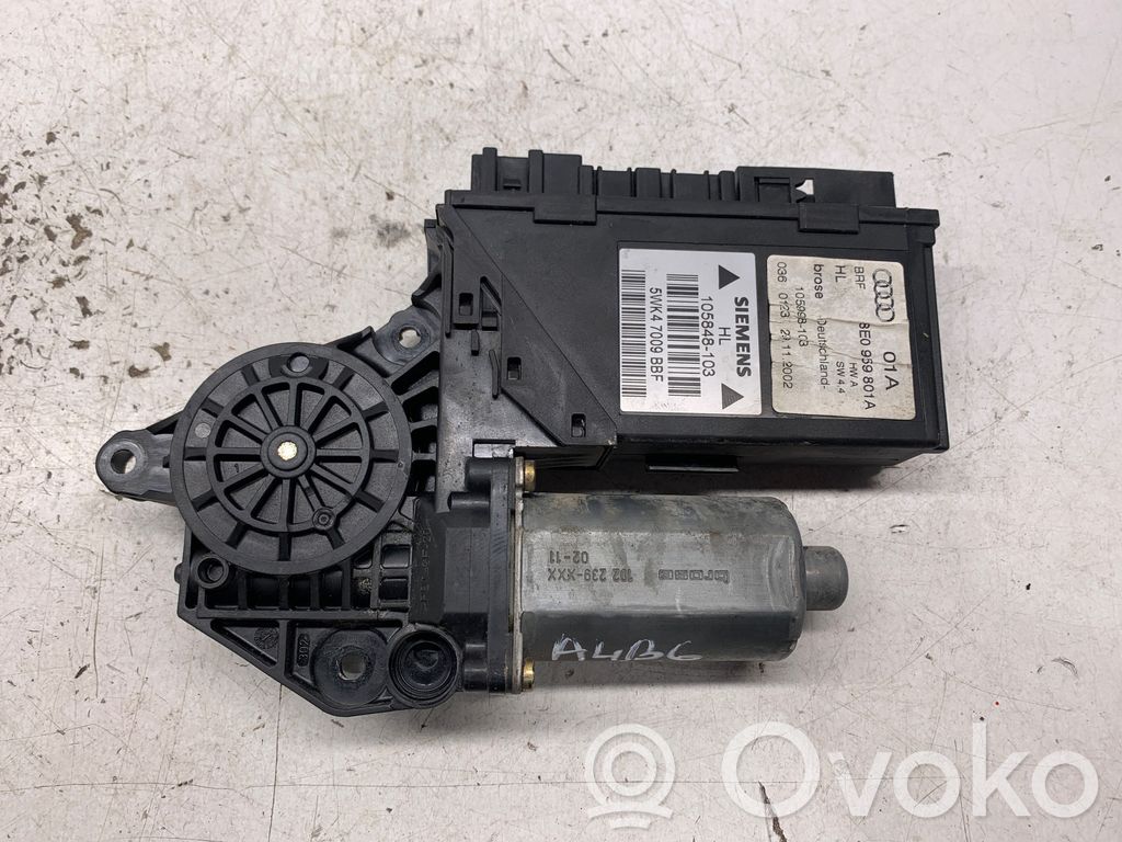 Audi A4 S4 B6 8E 8H Silniczek podnoszenia szyby drzwi tylnych 