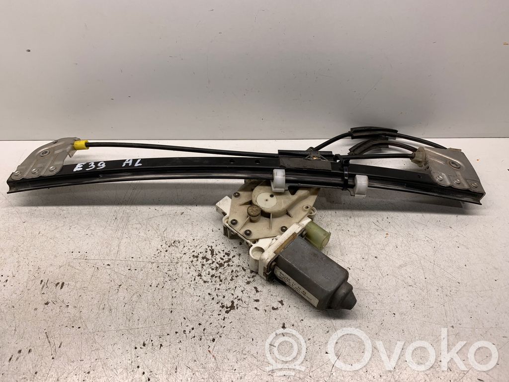 BMW 5 E39 Rear door window regulator with motor 