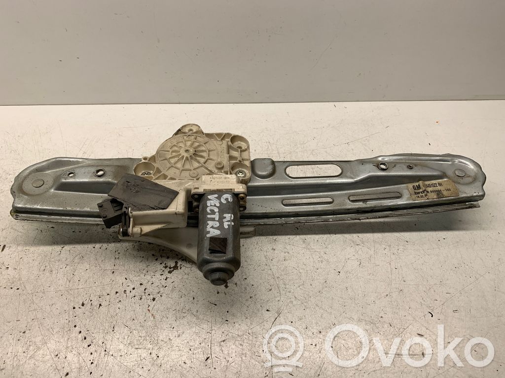Opel Vectra C Elektryczny podnośnik szyby drzwi tylnych 