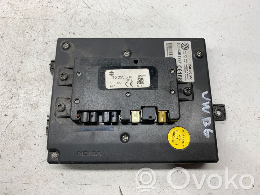 Volkswagen PASSAT B6 Telefono valdymo blokas 
