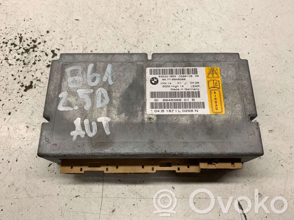 BMW 5 E60 E61 Airbag control unit/module 