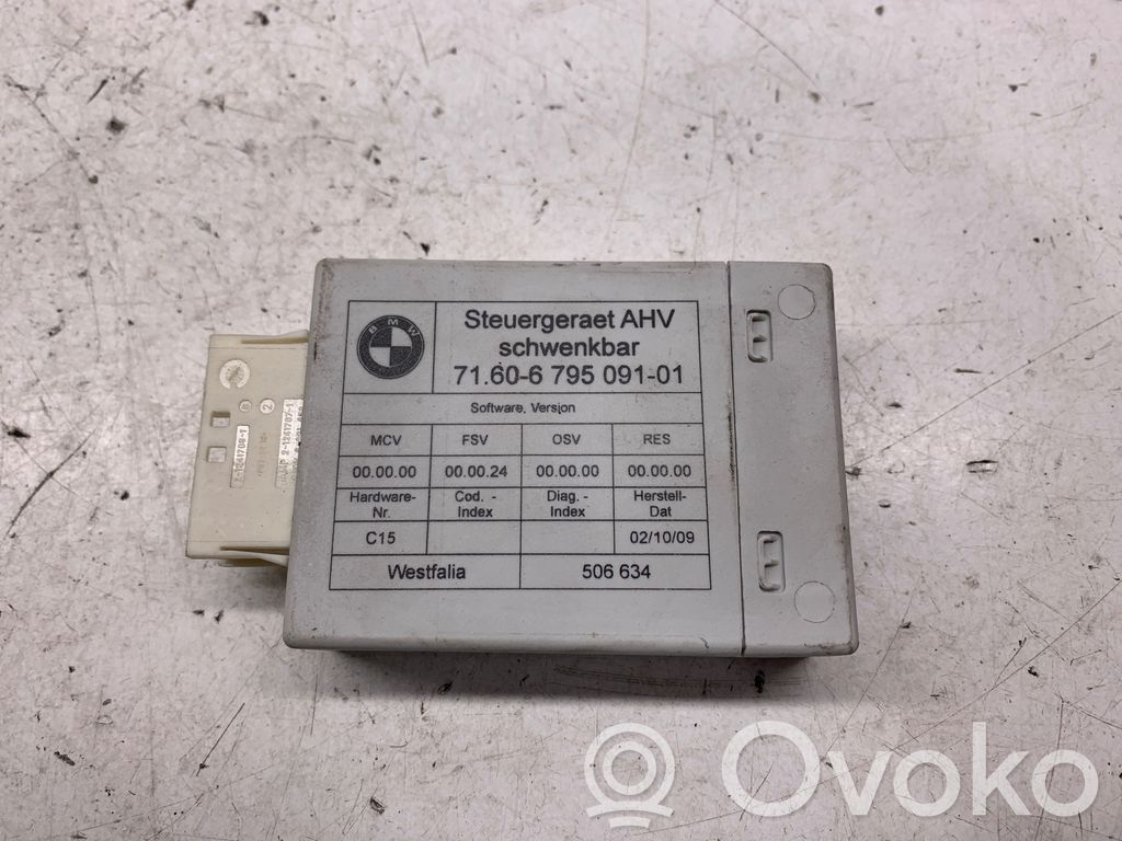 BMW 3 E90 E91 Tow bar trailer control unit/module 