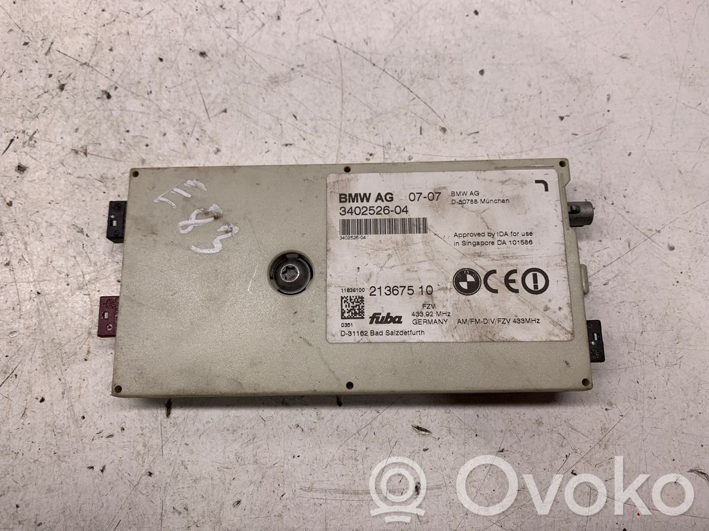 BMW X3 E83 Aerial antenna amplifier 