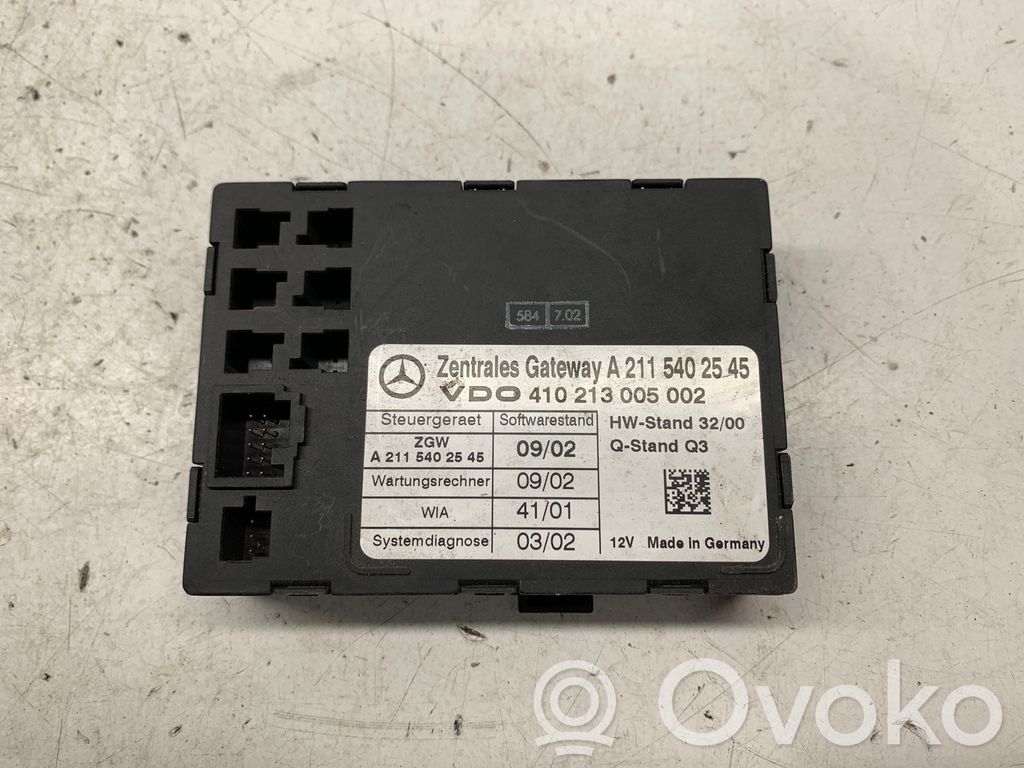 Mercedes-Benz E W211 Gateway control module 