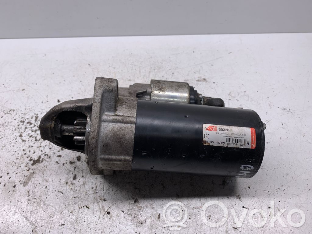 Starter motor   S0228,59012594