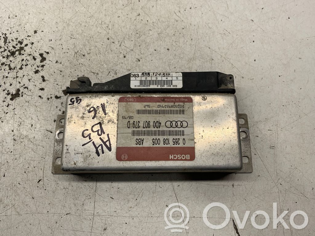 ABS control unit/module   0265108005,4D0907379D,DI050895D940
