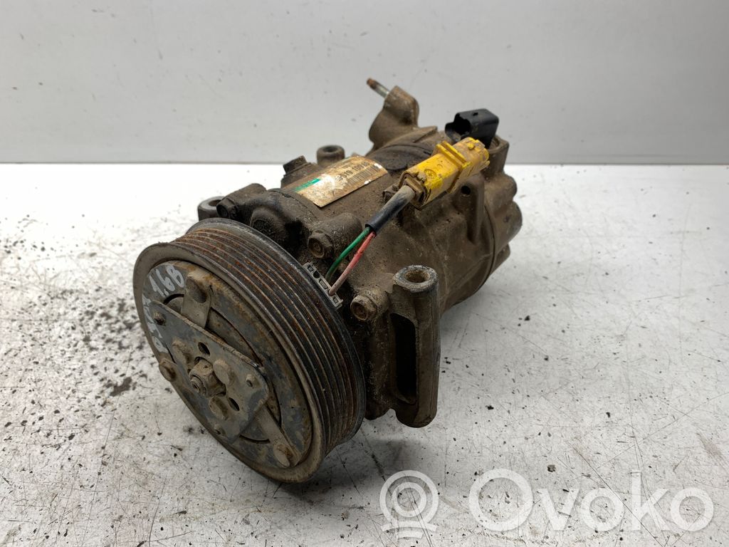 Peugeot 307 Air conditioning (A/C) compressor (pump) 