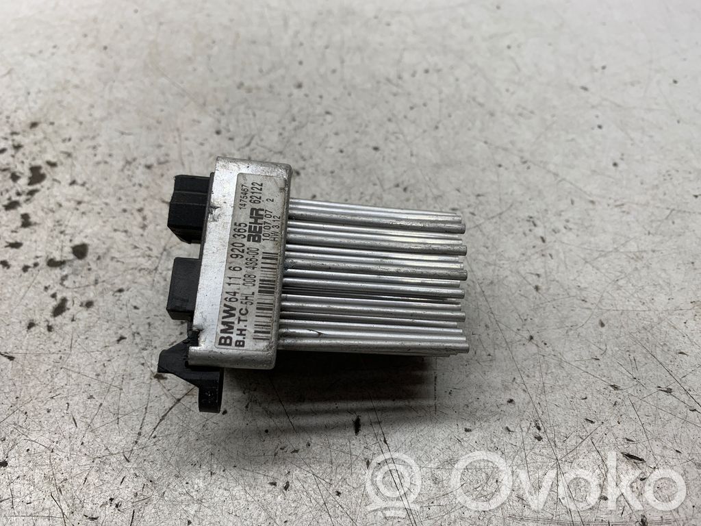 BMW X3 E83 Motor aerotermă/rezistor ventilator 
