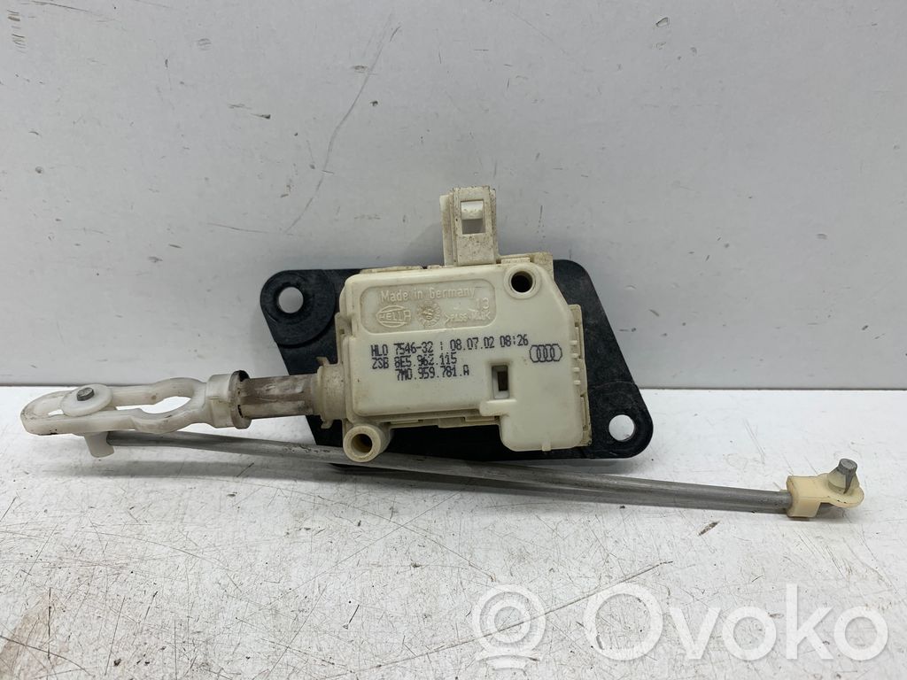 Audi A2 Fuel tank cap lock motor 