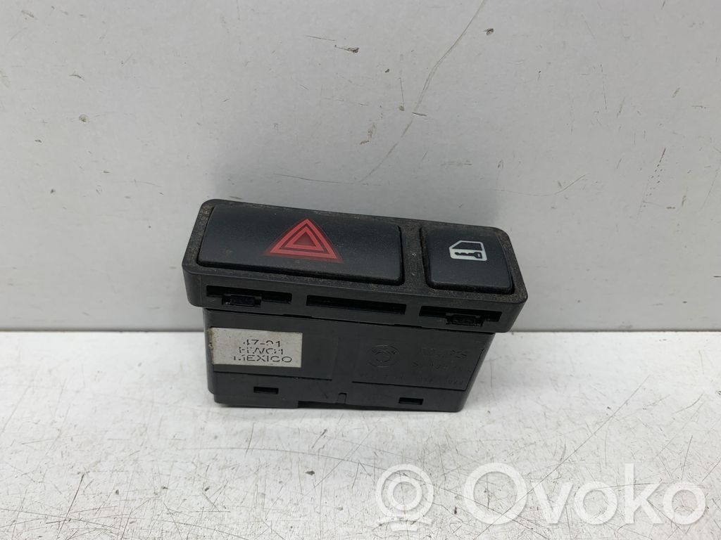 BMW 3 E46 Botón interruptor de luz de peligro 