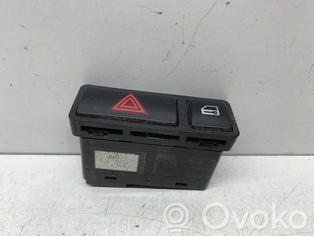 BMW 3 E46 Botón interruptor de luz de peligro 