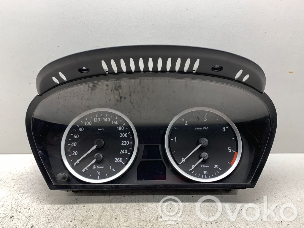 BMW 5 E60 E61 Speedometer (instrument cluster) 