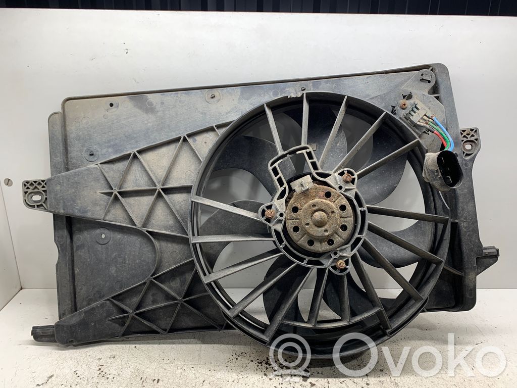 Opel Meriva A Elektrisks radiatoru ventilators 