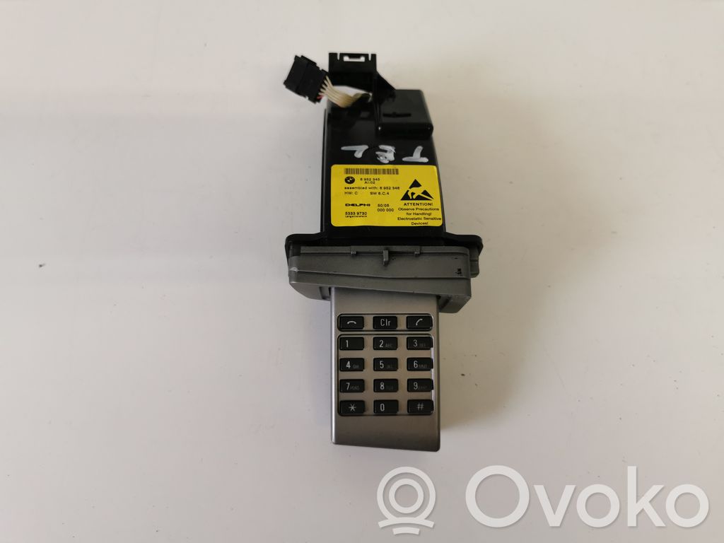BMW 7 E65 E66 Clavier de téléphone 