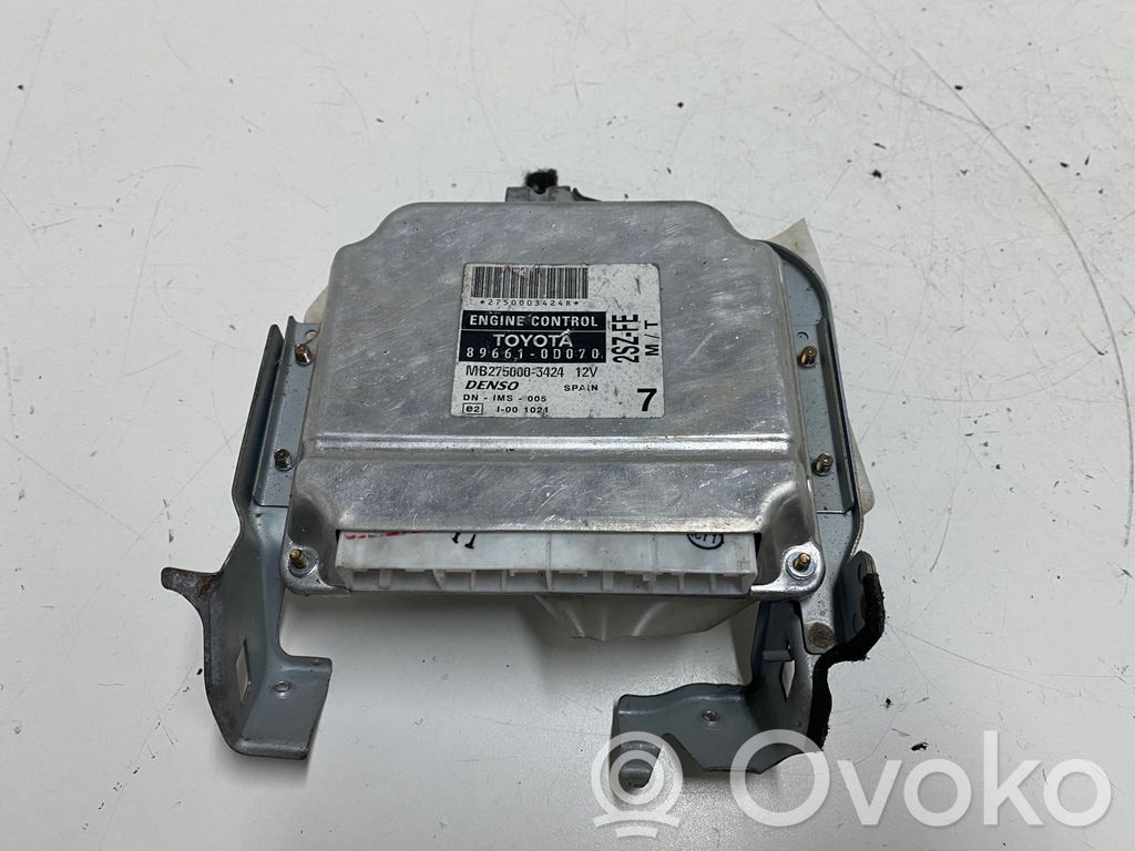 Toyota Yaris Engine control unit/module 