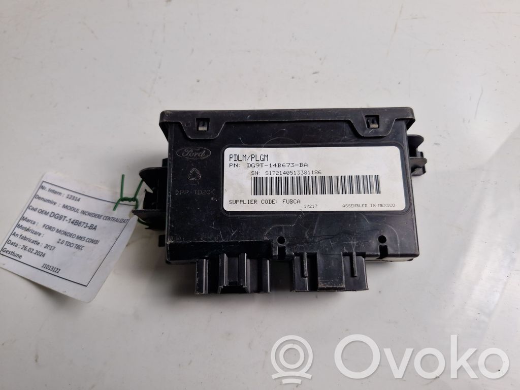 Tailgate/trunk control unit/module   DG9T14B673BA,J1013122