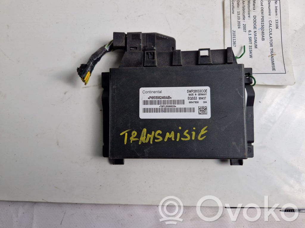 Jaguar XF X250 Unitate/modul de control cutie de viteze 