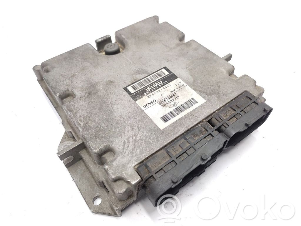 Renault Vel Satis Komputer / Sterownik ECU silnika 